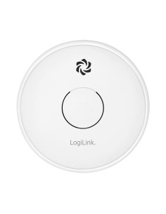 Detector De Humo Logilink Batería Reemplazable 9v Blanco 2