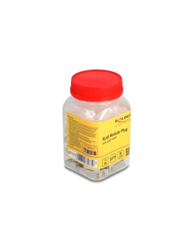 Delock Rj45 Modularer Mecker Cat.6a Con Knickschutztülle