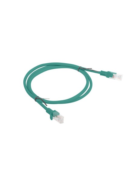 Lanberg Cable De Red Pcu6-10cc-0100-g , Rj45 , Utp , Cat 6 , 1m , Verde
