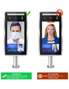 Dispositivo De Reconocimiento Facial Con Termógrafo Y... 2