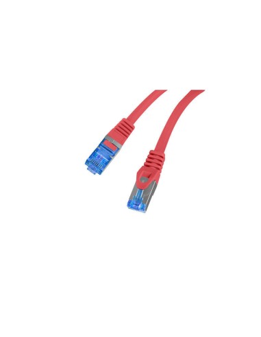 Lanberg Pcf6a-10cc-0025-r Cable De Red Rojo...
