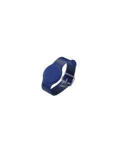 Pulsera Rfid 125khz Tipo Reloj, Ajustable. Plástico Azul.