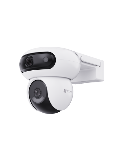 Camera Ezviz Cs-h90 Controlled Outdoor (4mp+4mp, 2.8mm 6mm, Color Night Vision, Ip65), White