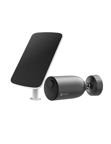 Ezviz Kit Camara Ip Eb3 4g Ext 2k Vis.noct Wi Detec Coches-human Bk+kit Solar