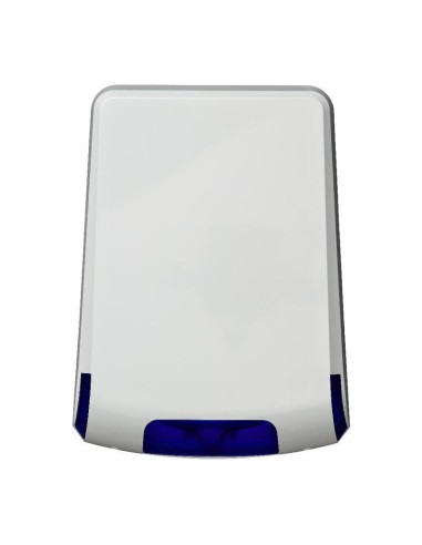 Teletek Sr300bbm Sirena Exterior Flasch Azul Vertical. Batería Integrada 9v. Grado 2