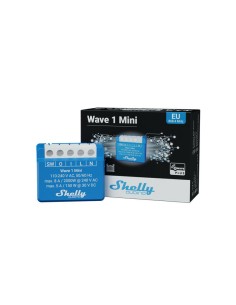 Shelly Qubino Wave 1 Mini Interruptor Inteligente Azul 2