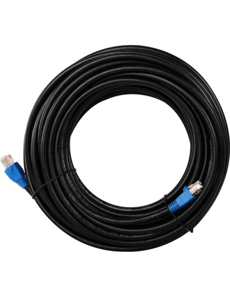 Goobay Cat 6 Latiguillo Exterior U/utp 94389 10 M, Negro