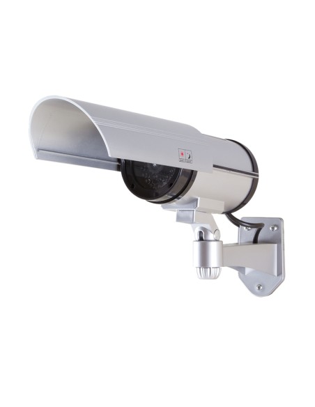 Logilink Sc0204 Cámara De Seguridad Ficticia Bala Plata