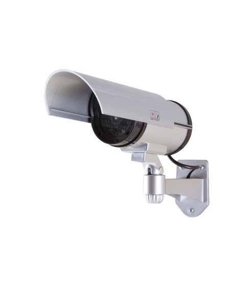 Logilink Sc0204 Cámara De Seguridad Ficticia Bala Plata