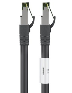 Goobay Cable De Red Cat 8.1, S/ftp (pimf) 3m Negro 66723 2