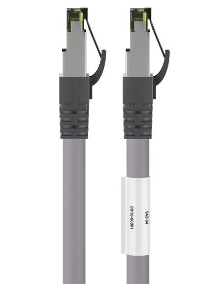 Goobay Cable De Red Cat 8.1, S/ftp (pimf) 5 M, Gris 55139
