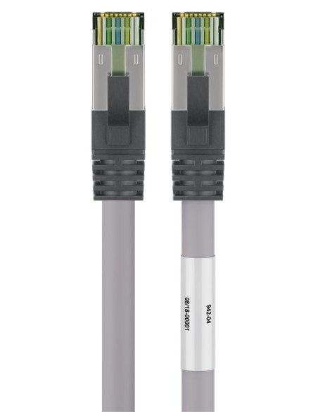 Goobay Cable De Red Cat 8.1, S/ftp (pimf) 5 M, Gris 55139