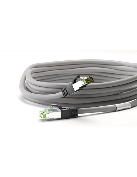 Goobay Cable De Red Cat 8.1, S/ftp (pimf) 5 M, Gris 55139