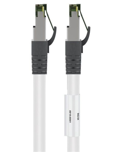 Goobay Cable De Red Cat8.1 S/ftp (pimf) Blanco , 25cm