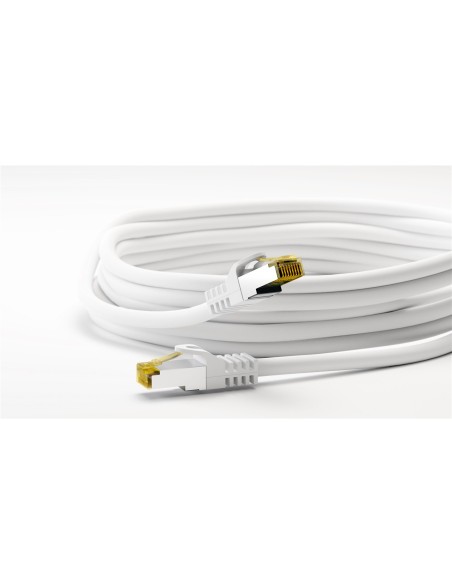 Goobay Rj-45 Cat7 5m Cable De Red S/ftp (s-stp) Blanco