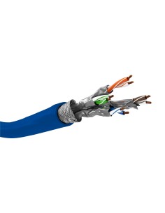 Cable Red S/ftp Cat7a+ Pimf Goobay 500m Blue 1200mhz/...