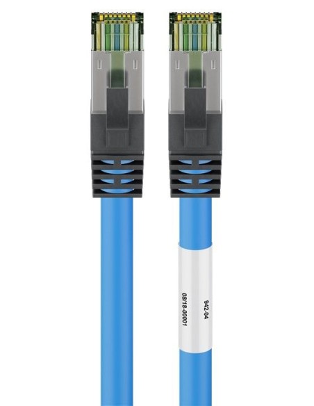 Goobay 45658 Cable De Red 0,5 M Cat8.1 S/ftp (s-stp) Azul