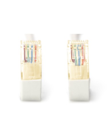 Cat 6a S/ftp Patch Cord 90 Deg Cabl Plug Cu...