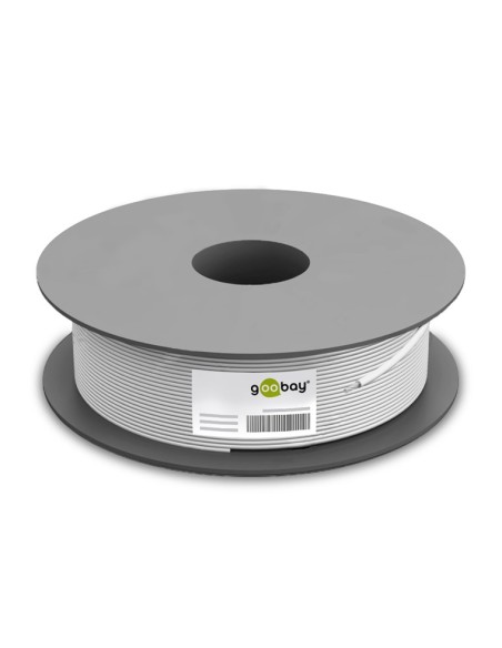 Goobay 57197 Cat 6 Outdoor Network Cable, S Ftp (pimf), Black, 100 M