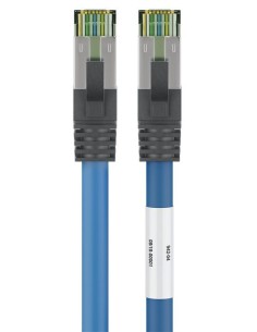 Latiguillo Cat 8.1, S/ftp (pimf), 7,50 M, Azul, Lszh Goobay 2