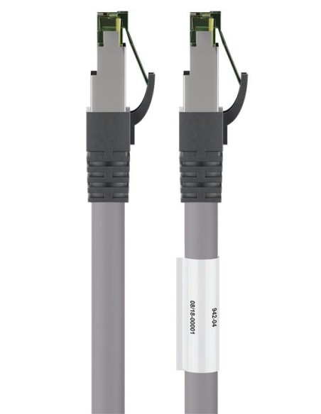 Latiguillo Cat 8.1, S/ftp (pimf), 25 M, Gris, Lszh Goobay