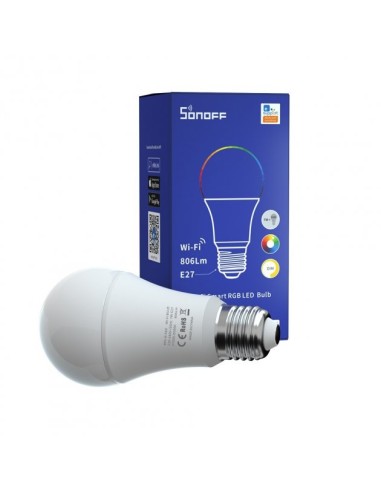 Sonoff Bombilla Led Inteligente Rgb (e27) Wi-fi 806 Lm 9w