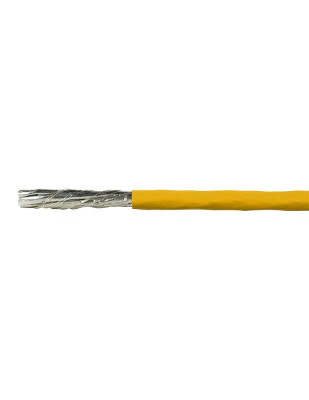 Bobina Cat 7a S-ftp   50m Instalacion Amarillo Awg23 B2ca