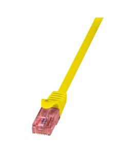 Latiguillo Cat 6, U-utp,  1.50 M, Amarillo, Lszh
