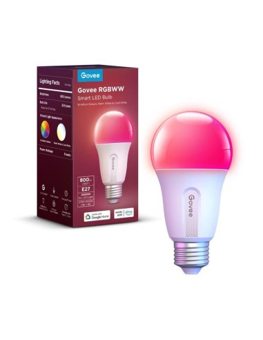 Bombilla Inteligente Govee Wifi Y Ble De 800 Lm, Lámpara Led