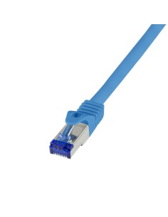Logilink Cable De Red Ultraflex, Cat.6a, S Ftp, Azul, 0,25 M