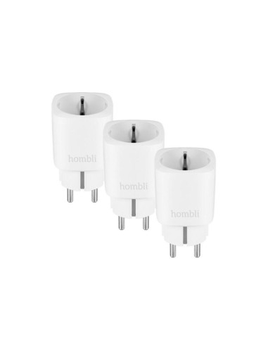 Hombli Hbpp-0201 Enchufe Inteligente 3680 W Hogar Blanco