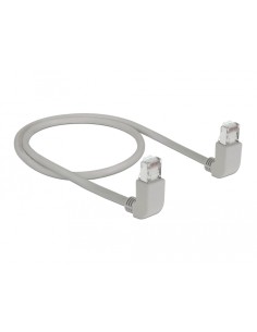 Delock Cable De Red Rj45 Cat.6a S / Ftp Acodado Arriba 0,5 M 2