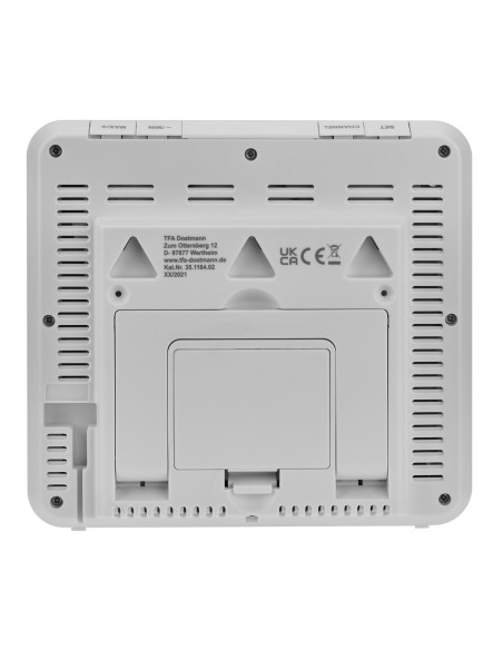 Tfa-dostmann 35.1164.02 Estación Meteorológica Digital Blanco Lcd Batería