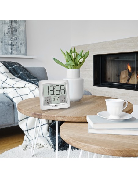 Tfa-dostmann 35.1164.02 Estación Meteorológica Digital Blanco Lcd Batería