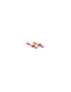 Cable Lindy Cat 6a S/ftp Lszh 2m Red