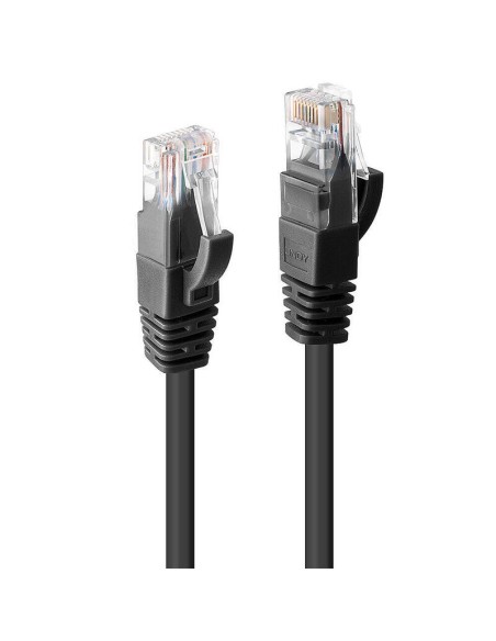 Lindy Cable De Red Cat6 U Utp Negro 7.50m