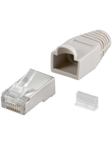 Goobay 68746 Conector Rj-45 Gris