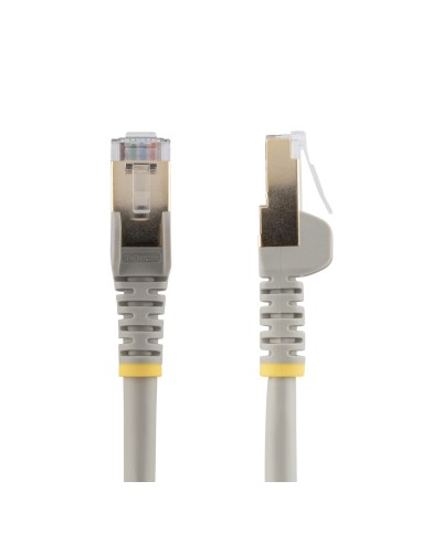 Cable 0.5m Red Ethernet Rj45   Cabl Cat6a Snagless Gris