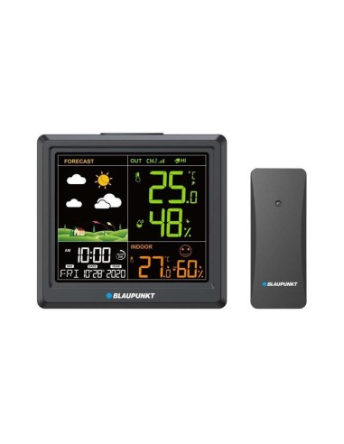 Estación Meteorológica Blaupunkt Ws25bk Negra