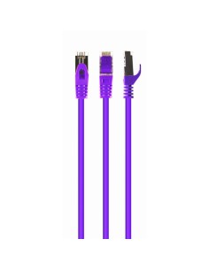 Cable De Red Gembird S Ftp Cat. 6a Lszh Purple 15m...