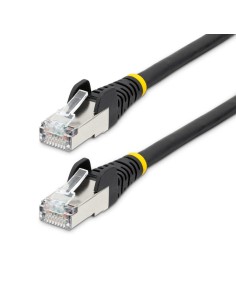 Cable  Startech.com 7.5m Cat6a Ethernet Black Low Smoke...