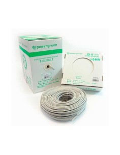 Powergreen Bobina De Cable Cat 6 Utp 305 Metros Lszh...