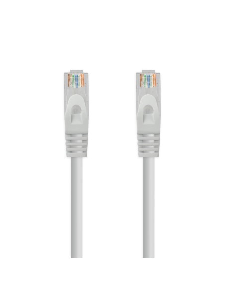 Nanocable Cable Red Lszh Cat.6a Utp Awg24 - 30cm - Gris