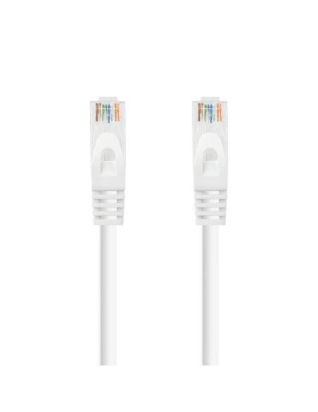 Nanocable Cable Red Lszh Cat.6a Utp Awg24 30cm - Blanco