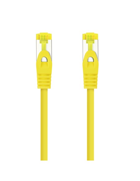 Nanocable Cable Red Lszh Cat.6a Sftp Awg26 25cm - Amarillo