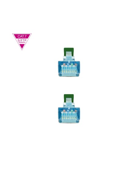 Nanocable Cable Red Cat.7 Lszh Sftp Pimf Awg26 25cm - Verde