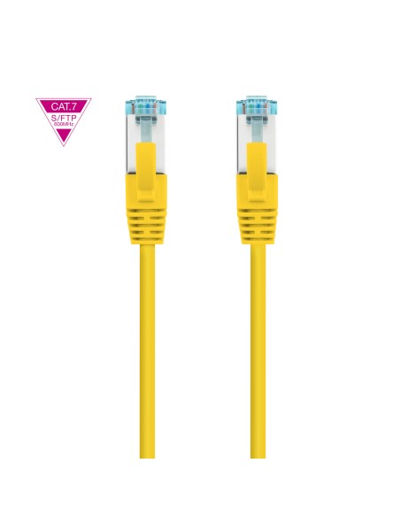 Nanocable Cable Red Cat.7 Lszh Sftp Pimf Awg26 30cm - Amarillo