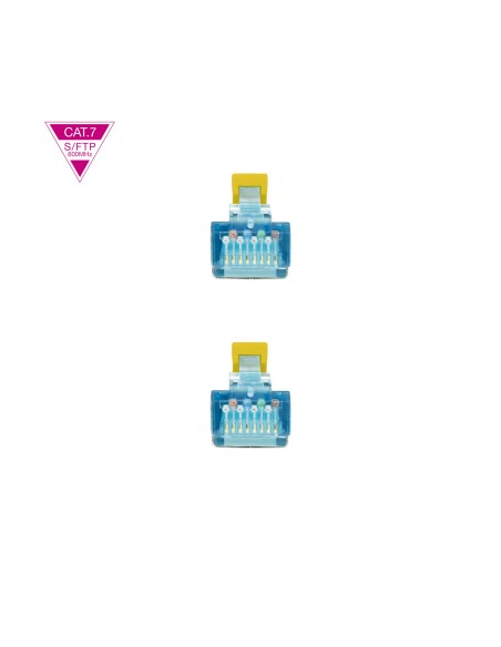 Nanocable Cable Red Cat.7 Lszh Sftp Pimf Awg26 30cm - Amarillo