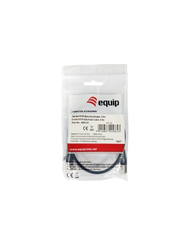 Equip Cable De Red Cat6a F/ftp 2xrj45 0.50m Sw...