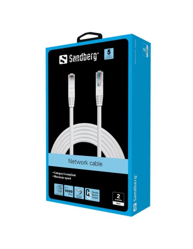 Sandberg Network Cable Utp Cat6 2 M